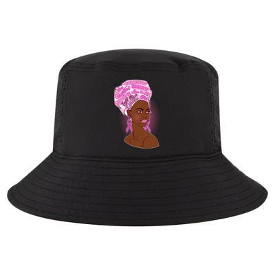 Fight Like A Queen Breast Cancer Awareness Cool Comfort Performance Bucket Hat