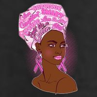 Fight Like A Queen Breast Cancer Awareness Beanie