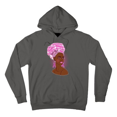 Fight Like A Queen Breast Cancer Awareness Hoodie