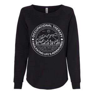 Facilitating Life's Adventures OT Occupational Therapist Womens California Wash Sweatshirt