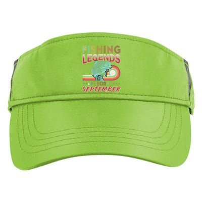 Fishing Legends Are Born In September Adult Drive Performance Visor