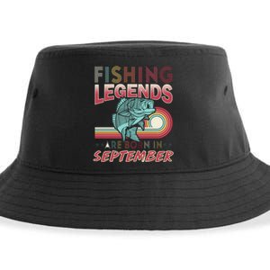 Fishing Legends Are Born In September Sustainable Bucket Hat