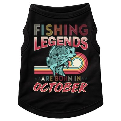 Fishing Legends Are Born In October Doggie Tank