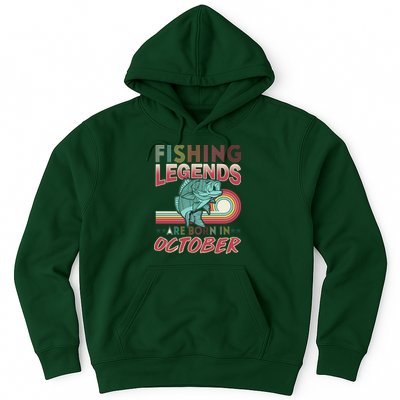 Fishing Legends Are Born In October Hoodie