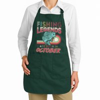 Fishing Legends Are Born In October Apron