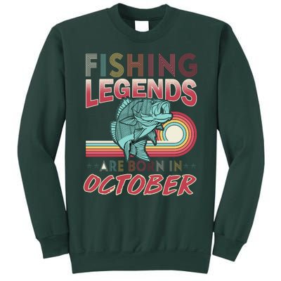 Fishing Legends Are Born In October Sweatshirt