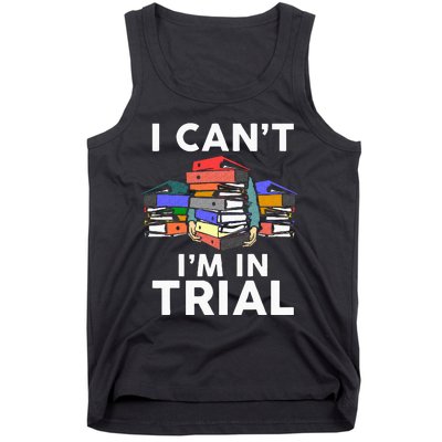 Funny Lawyer Art For Wo Attorney Paralegal Law School Tank Top