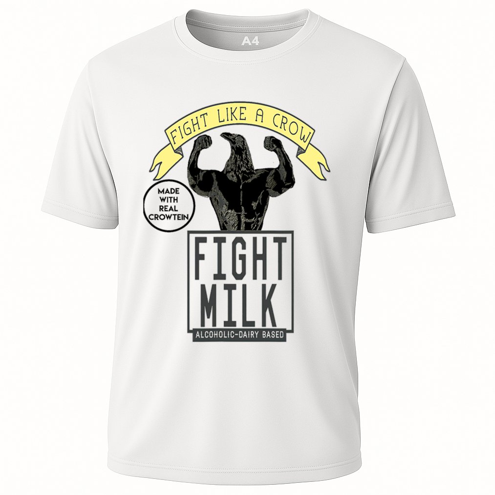 Fight Like A Crow Milk Cooling Performance Crew T-Shirt