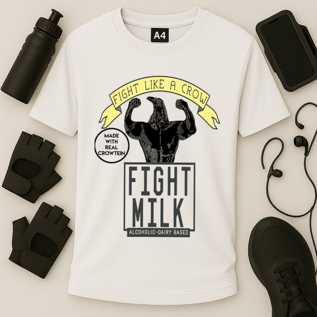 Fight Like A Crow Milk Cooling Performance Crew T-Shirt