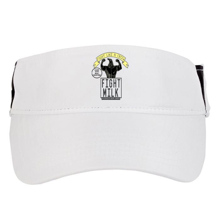 Fight Like A Crow Milk Adult Drive Performance Visor