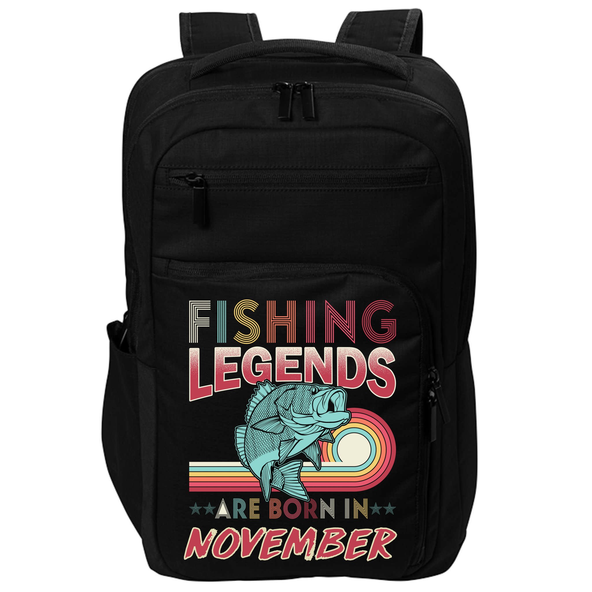 Fishing Legends Are Born In November Impact Tech Backpack