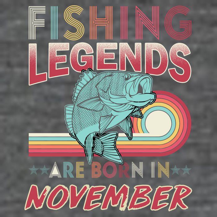 Fishing Legends Are Born In November Toddler T-Shirt