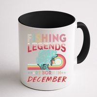 Fishing Legends Are Born In December Mug