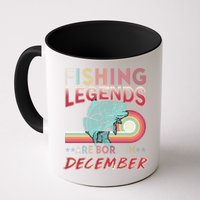Fishing Legends Are Born In December Mug
