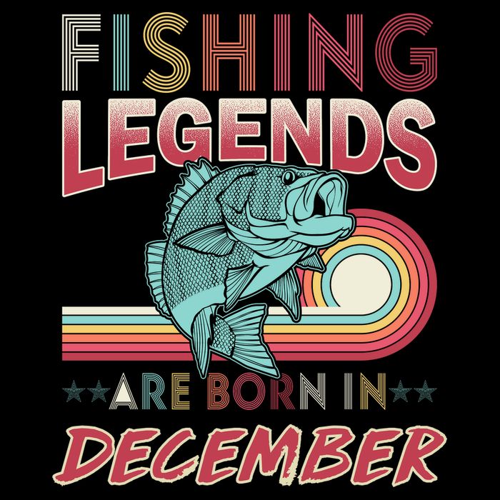 Fishing Legends Are Born In December Mug