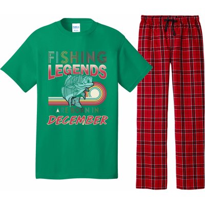 Fishing Legends Are Born In December Pajama Set