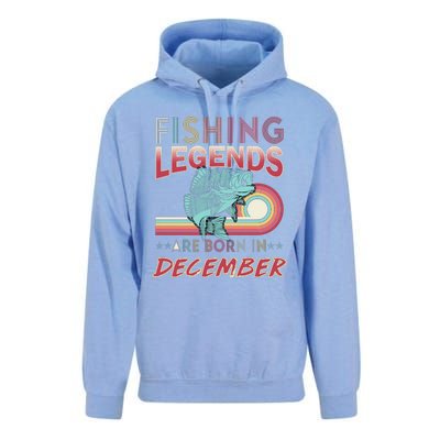 Fishing Legends Are Born In December Unisex Surf Hoodie