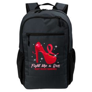 Fight Like A Boss Heart Health Heart Disease Awareness Gift Daily Commute Backpack