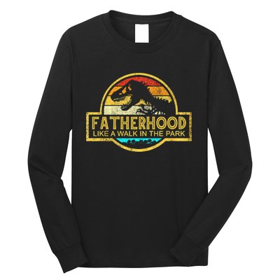 Fatherhood Like A Walk In The Park Long Sleeve Shirt