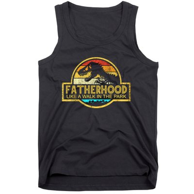 Fatherhood Like A Walk In The Park Tank Top