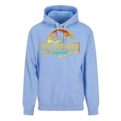 Fatherhood Like A Walk In The Park Unisex Surf Hoodie