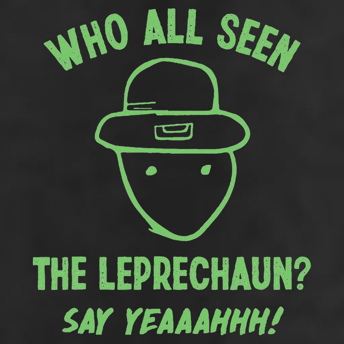 Funny Leprechaun Amateur Sketch Meme Irish St Patricks Day 11oz C Handle Ceramic Mug