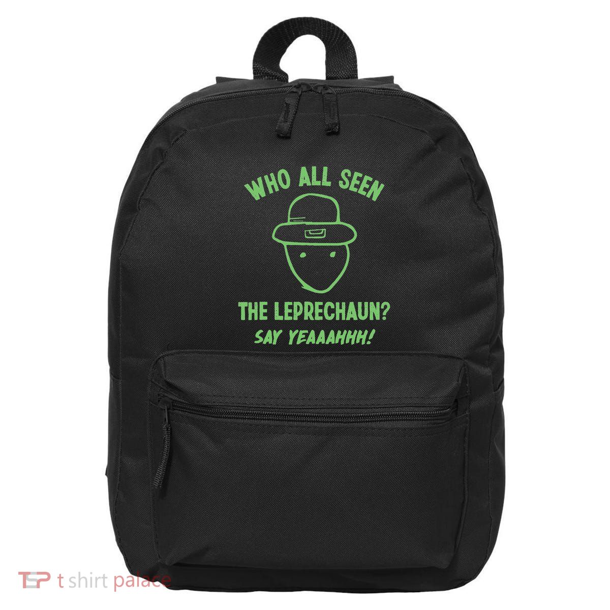 Funny Leprechaun Amateur Sketch Meme Irish St Patricks Day 16 in Basic Backpack