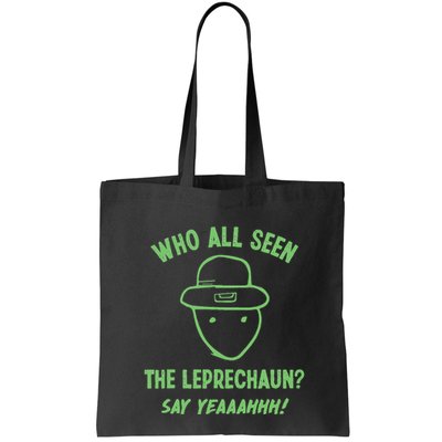 Funny Leprechaun Amateur Sketch Meme Irish St Patricks Day Bag