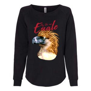 Fly Like An Eagle Womens California Wash Sweatshirt