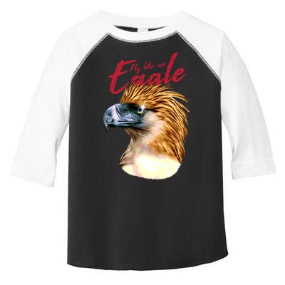 Fly Like An Eagle Toddler Fine Jersey T-Shirt