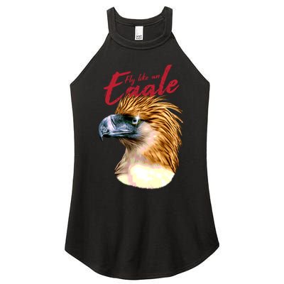 Fly Like An Eagle Women's Perfect Tri Rocker Tank