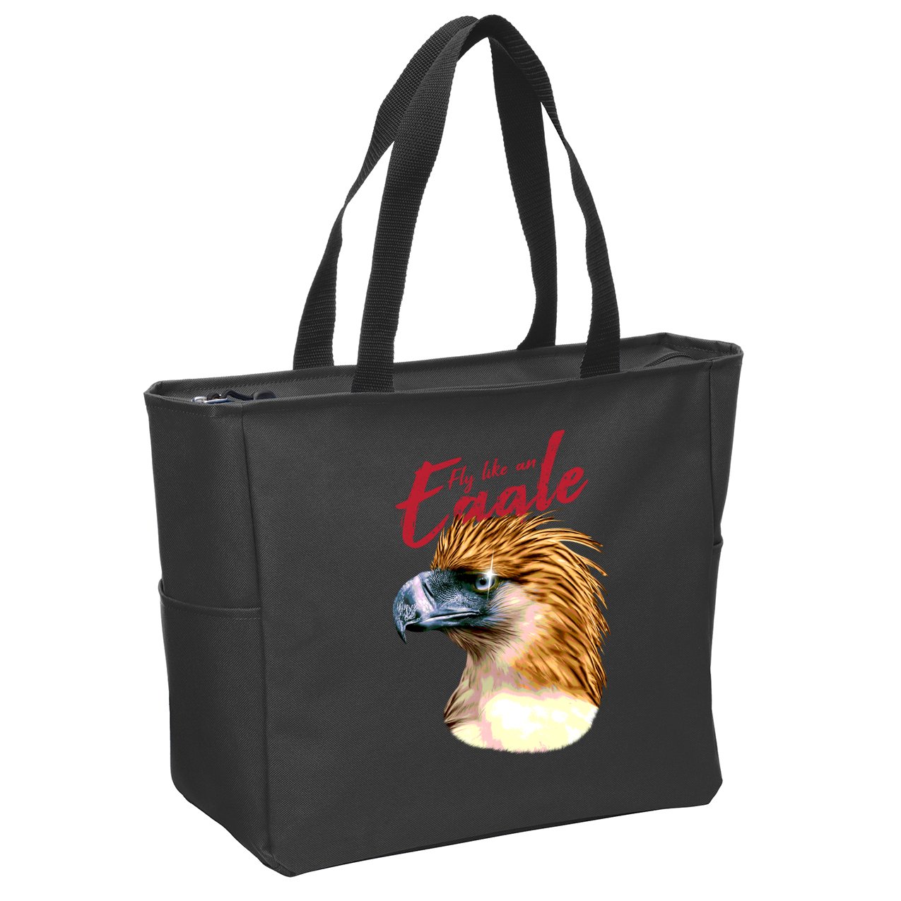Fly Like An Eagle Zip Tote Bag