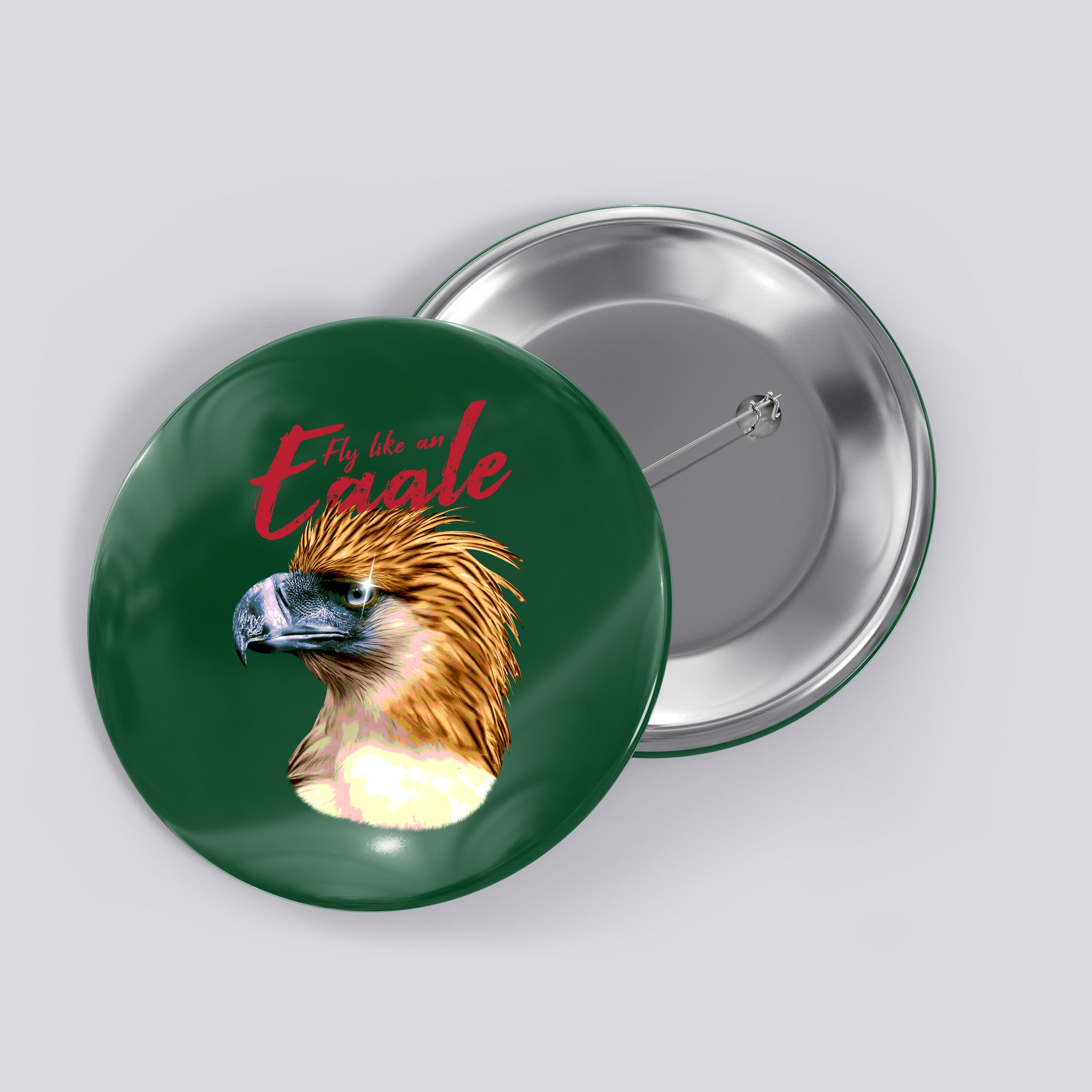 Fly Like An Eagle Button