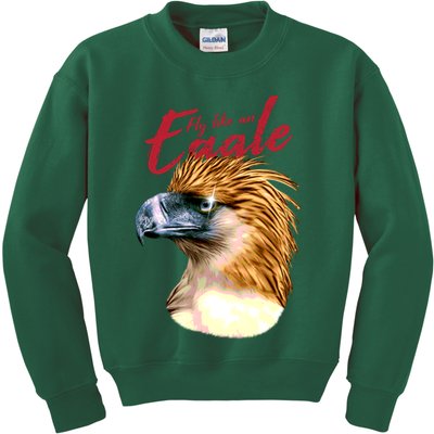 Fly Like An Eagle Kids Sweatshirt