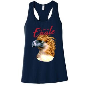 Fly Like An Eagle Women's Racerback Tank