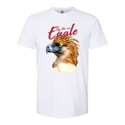 Fly Like An Eagle Softstyle® CVC T-Shirt