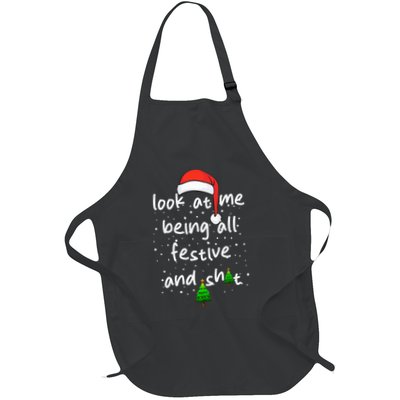 Funny Look At Me Being All Festive and Shits  Apron