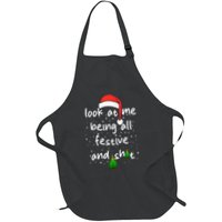 Funny Look At Me Being All Festive and Shits  Apron