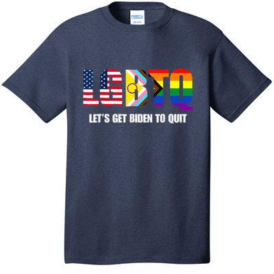 Funny LGBTQ Anti Biden - Let's Get Biden To Quite T-Shirt