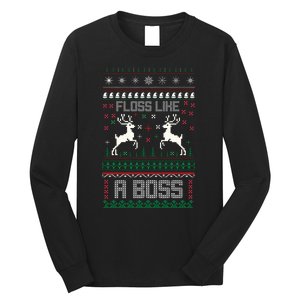 Floss Like A Boss Long Sleeve Shirt