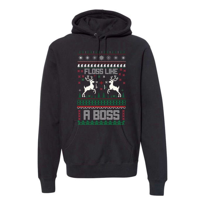 Floss Like A Boss Premium Hoodie