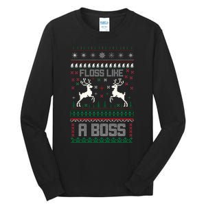 Floss Like A Boss Tall Long Sleeve T-Shirt