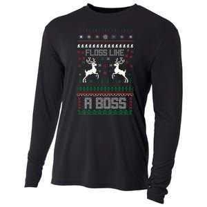 Floss Like A Boss Cooling Performance Long Sleeve Crew