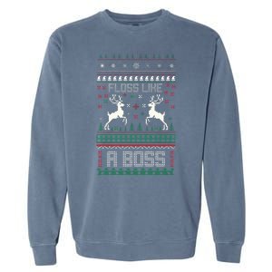 Floss Like A Boss Garment-Dyed Sweatshirt