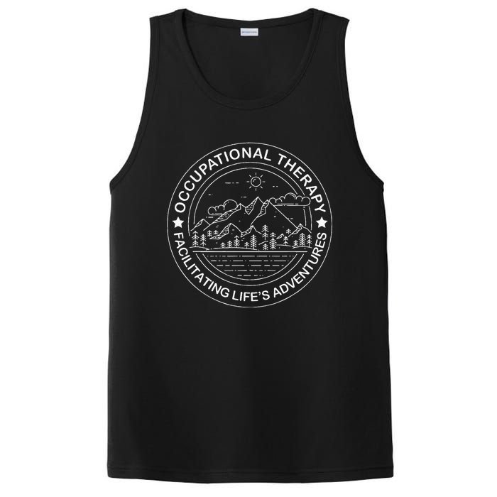 Facilitating Lifes Adventures OT Occupational Therapist PosiCharge Competitor Tank