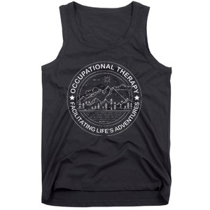 Facilitating Lifes Adventures OT Occupational Therapist Tank Top