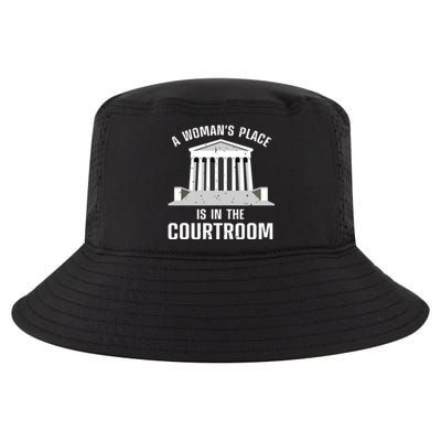 Funny Lawyer Art Women Girls Law Student Female Attorney Cool Comfort Performance Bucket Hat