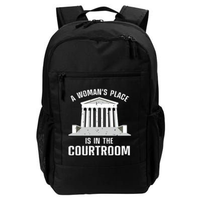 Funny Lawyer Art Women Girls Law Student Female Attorney Daily Commute Backpack