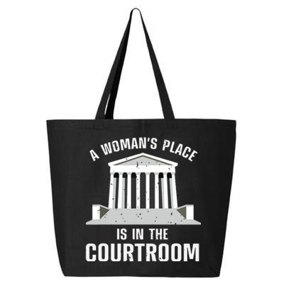 Funny Lawyer Art Women Girls Law Student Female Attorney 25L Jumbo Tote