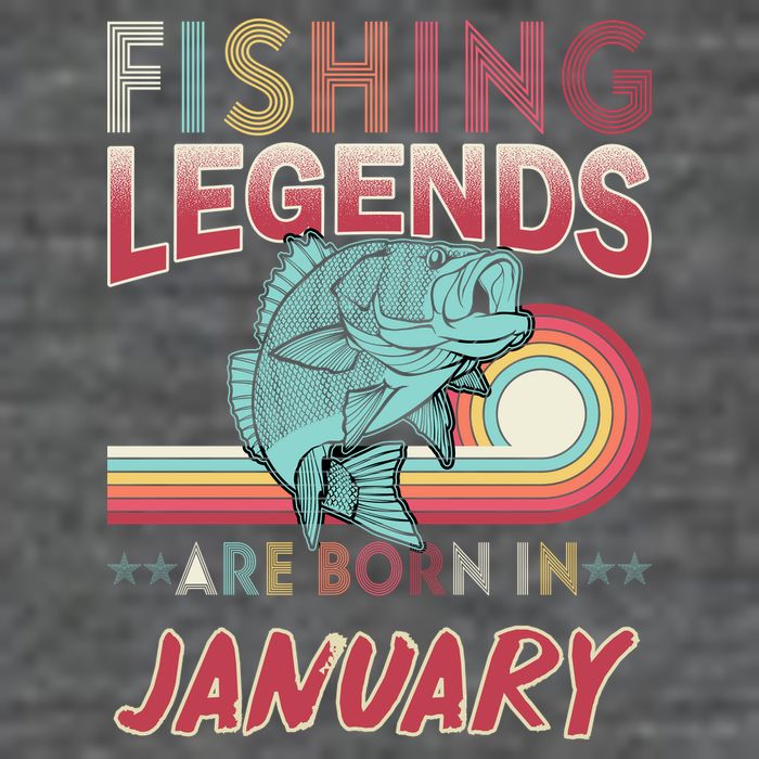 Fishing Legends Are Born In January Poster